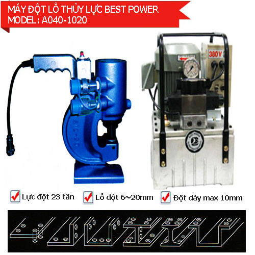 may-dot-lo-thuy-luc-a040-1020 Máy đột lỗ thủy lực A040-1020