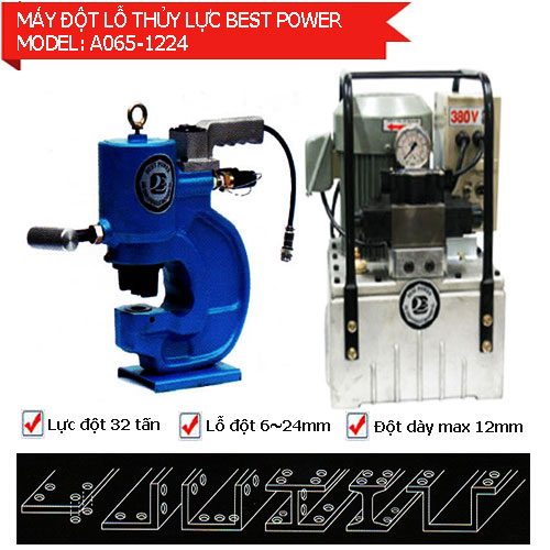 may-dot-lo-thuy-luc-a065-1224 Máy đột lỗ thủy lực A065-1224