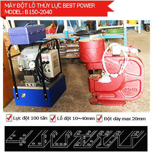 may-dot-lo-thuy-luc-b150-2040 Máy đột lỗ thủy lực B150-2040