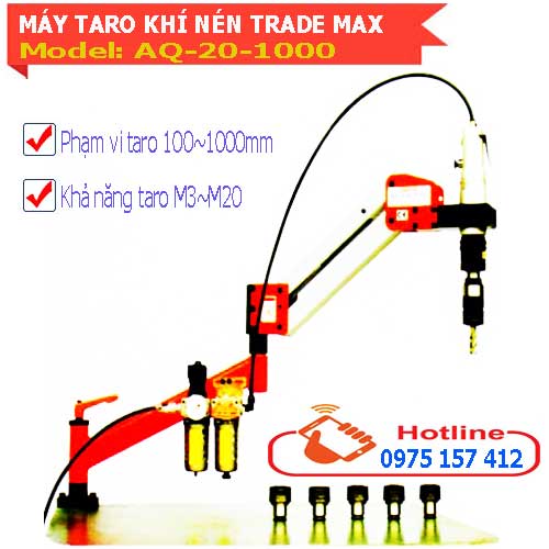 may-taro-dung-khi-nen-aq-20-1000 Máy taro kim loại dùng khí nén AQ-20-1000