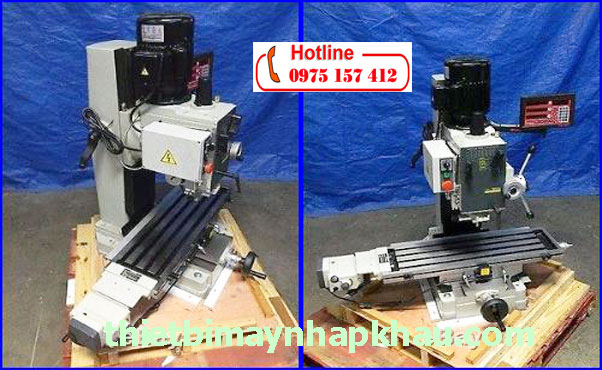 Máy khoan phay tự động RF-45N2F+DRO