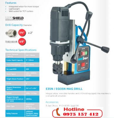 Máy khoan từ Unibor EQ35N