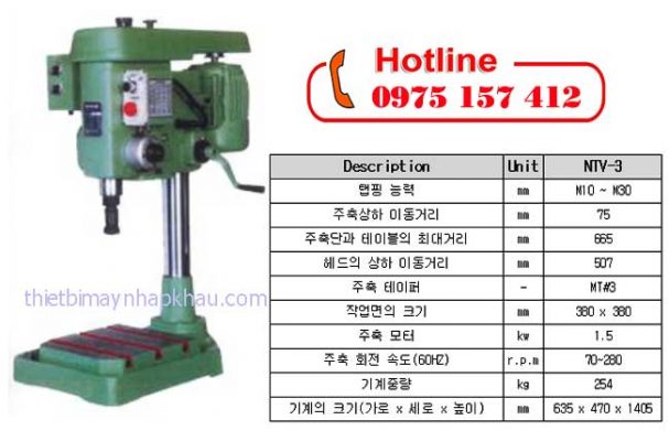 Máy ta rô tự động M10-M30