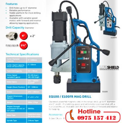 Máy khoan từ EQ100