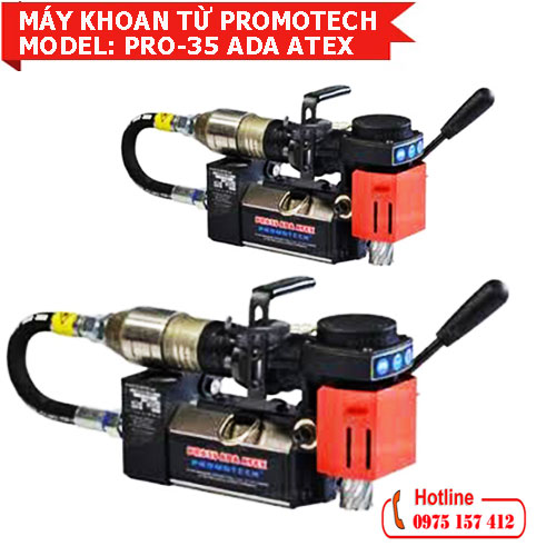 may-khoan-tu-khi-nen-pro-35-ada-atex Máy khoan từ Promotech PRO-35 ADA ATEX