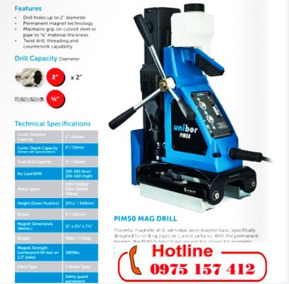 Máy khoan từ đa năng PIM50