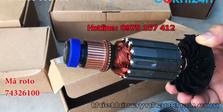 Rotor máy khoan từ có taro 1800W