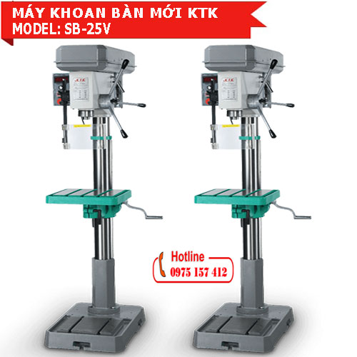 may-khoan-ban-ktk-sb-25v Máy khoan bàn tốc độ vô cấp SB-25V