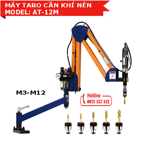 may-taro-can-khi-nen-at-12m Máy taro cần khí nén AT-12M