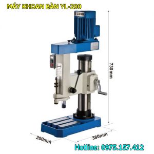Máy khoan bàn tốc độ cao YL-200