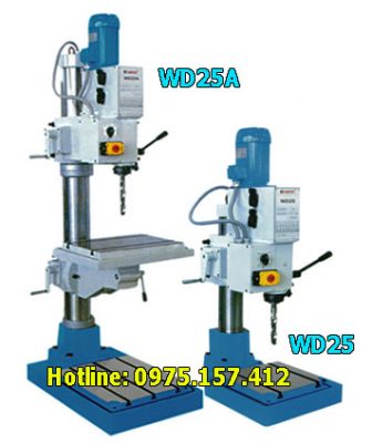 Máy khoan bàn hộp số 25mm
