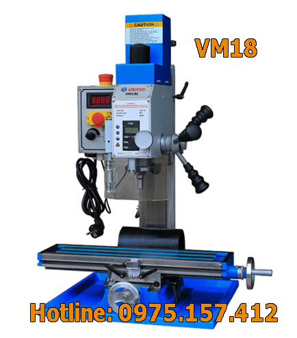 may-khoan-phay-vm18 Máy khoan phay kết hợp VM18