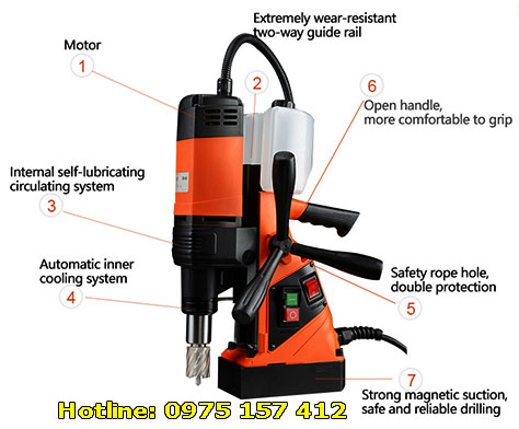 Máy khoan từ 35mm giá rẻ