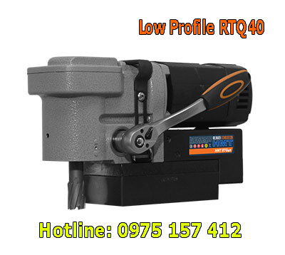 may-khoan-tu-RTQ40 Máy khoan từ Low Profile RTQ40