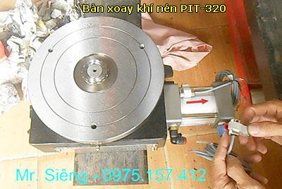 Bàn xoay phôi khí nén PIT-320