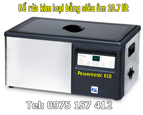 Máy rửa kim loại siêu âm Powersonic 610