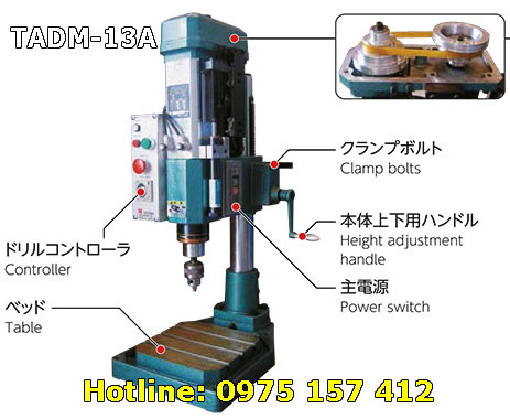 Máy khoan bàn khí nén TADS-13A