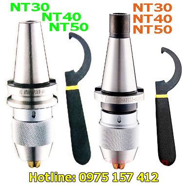 Đầu kẹp mũi khoan xoắn BT và NT