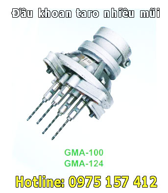 Đầu khoan taro nhiều mũi GMA-100