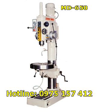 Máy khoan bàn hộp số MD-650