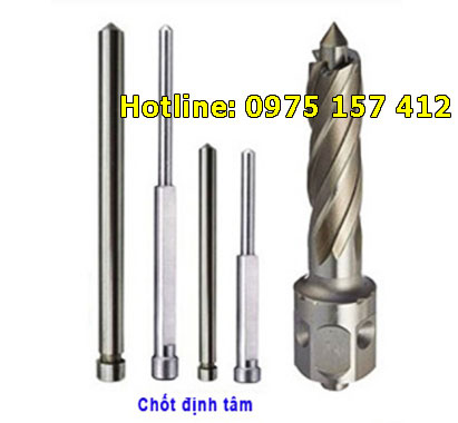 Ty định tâm dùng cho mũi khoan từ