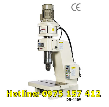 Máy tán đinh rive DR-110V, tán đinh rive dùng khí nén 6-10mm.